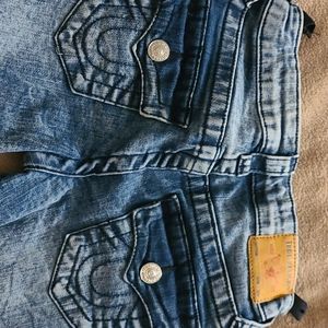 Stonewash true religion jeans